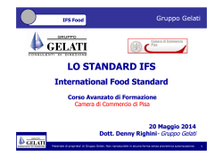 I requisiti degli standards BRC e IFS 6
