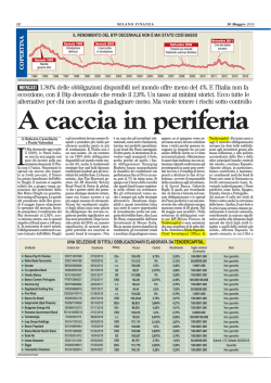A caccia in periferia