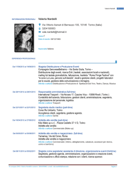 Europass CV - Secondamano