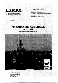 Dichiarazione Ambientale AAMPS