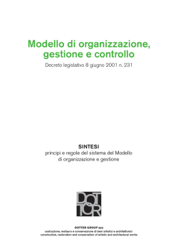 Sintesi modello 231 - Dottor Group S.p.A.