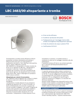 LBC 3483/00 altoparlante a tromba
