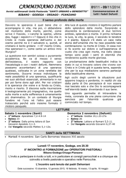 QUI - Parrocchia di Orsago