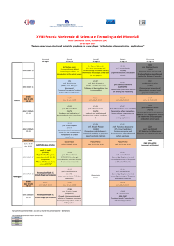 Programma definitivo - Consorzio Interuniversitario Nazionale per la