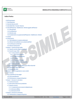 MODULISTICA REGIONALE UNIFICATA A.U.A.