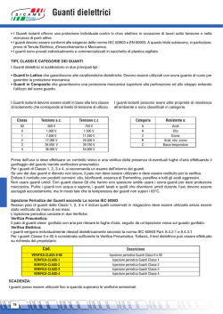 Guanti dielettrici