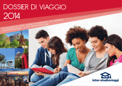 DOSSIER DI VIAGGIO