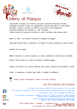 scarica il menu