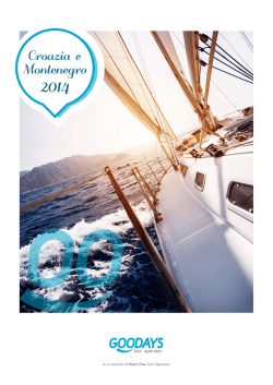 Croazia e Montenegro 2014