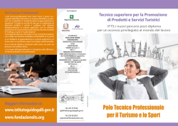 Tecnico Superiore per la Promozione di Prodotti e