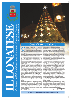 Dicembre 2013 - Comune di Lonato Pozzolo