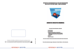 Fascicolo informativo - Augusta