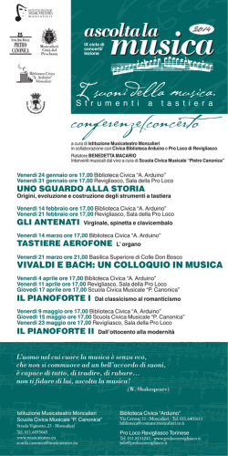 loc.-depl.20x40 ascolta la musica - scuola civica musicale "pietro