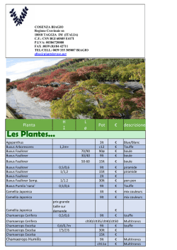 Scopri la Disponibilit&agrave; del bimestre