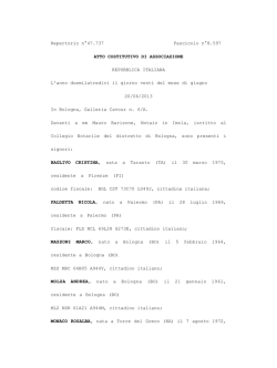 synesis atto costitutivo