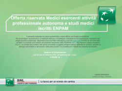 Dettaglio offerta per il Professionista e lo Studio