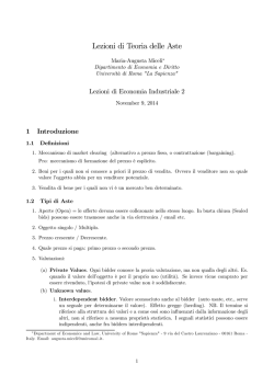 Lezioni di Teoria delle Aste - W3.UniRoma1.it