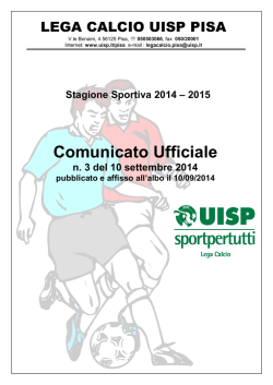 C.U. N. 03 del 10/09/14