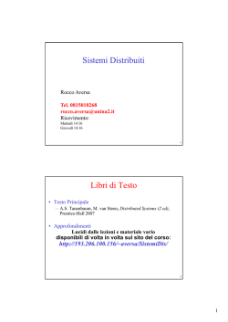 Introduzione al corso