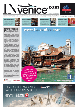 INvenice - Anno 3, n. 01, inverno 2014