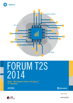 FORUM T2S 2014