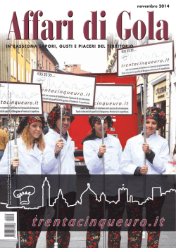 novembre 2014 - Affari di Gola