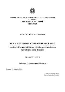 Documento 5 G - Aterno