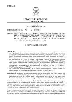 scarica documento - Comune di Susegana