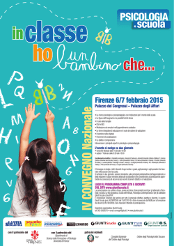 Programma del Convegno