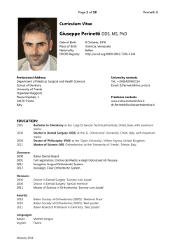 Curriculum Vitae