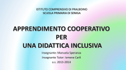 apprendimento cooperativo per una didattica inclusiva