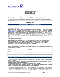 MUTUO PRATICO - MutuiOnline.it
