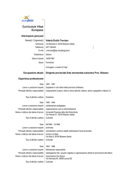 CV - Fondazione Concorso Pianistico Internazionale Ferruccio Busoni