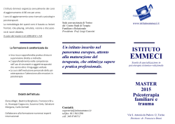 master 2015 - Istituto Emmeci