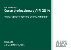 Corso professionale aIFI 2014