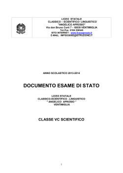 parte generale 14 - Liceo Statale Aprosio