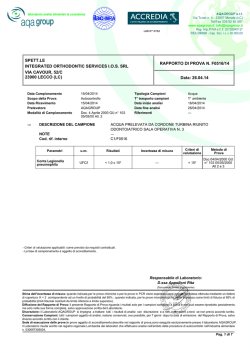 Controllo di qualit&agrave; - Integrated Orthodontic Services srl