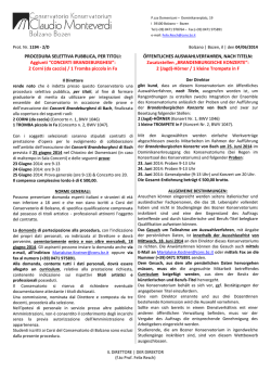 Aggiunti &ldquo;CONCERTI BRANDEBURGHESI&rdquo;: 2 Corni (da caccia) / 1