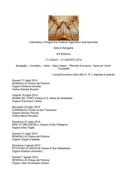 prevede 11 appuntamenti