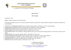 Elenco completo dei corsi attivati