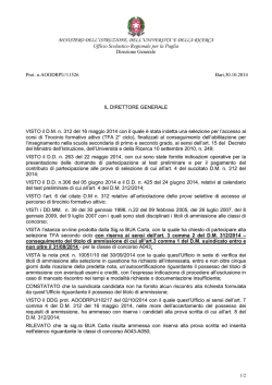 A043_BUA_Decreto USR TFA esclusioni