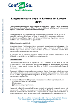 uff_riforma_lavoro - Confesercenti Provinciale Salerno