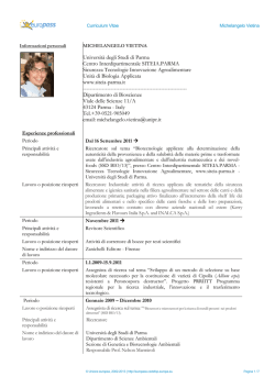 SI - Universit&agrave; degli Studi di Parma