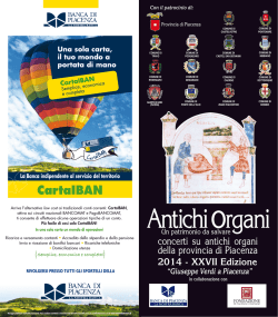 Opuscolo generale Rassegna