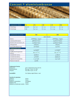 Leghe CONCAST&reg; (PDF)