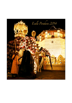 Itinerario dettagliato_Sri Lanka di Gruppo_Perahera 2014