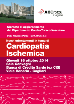 Cardiopatia Ischemica - aservice studio srl