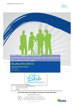 Fascicolo Informativo