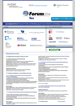 Programma - Gruppo BPM