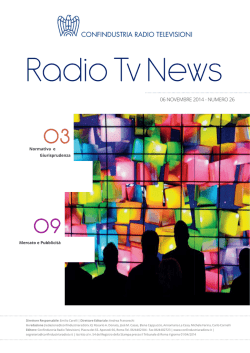 clicca qui. - Confindustria Radio TV